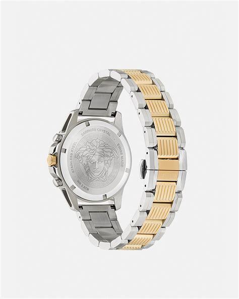 Greca Action Chrono Watch Gold,Silver 